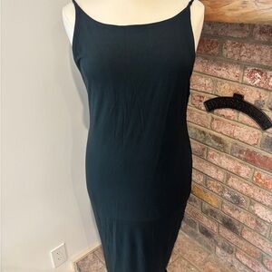 J. Crew Black Jersey Sleeveless Dress